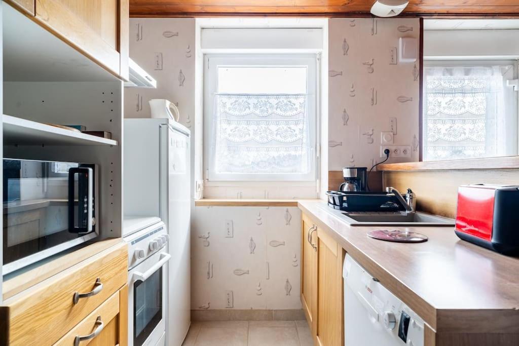 Le Mimosa, Maison De Vacances Trans Exteriör bild